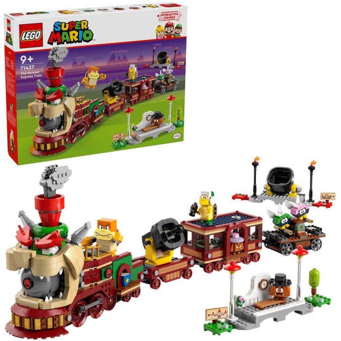 Lego Super Mario Expresul Bowser 71437 set de construcție cu 801 piese - IoArtify.ro [3]