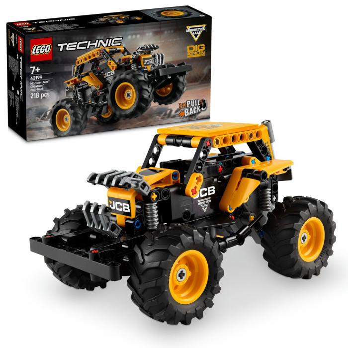 Lego Technic Monster Jam Digatron Pull-back 42199 cu mecanism de tracțiune - IoArtify.ro [9]