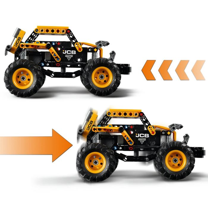 Lego Technic Monster Jam Digatron Pull-back 42199 cu mecanism de tracțiune - IoArtify.ro [6]