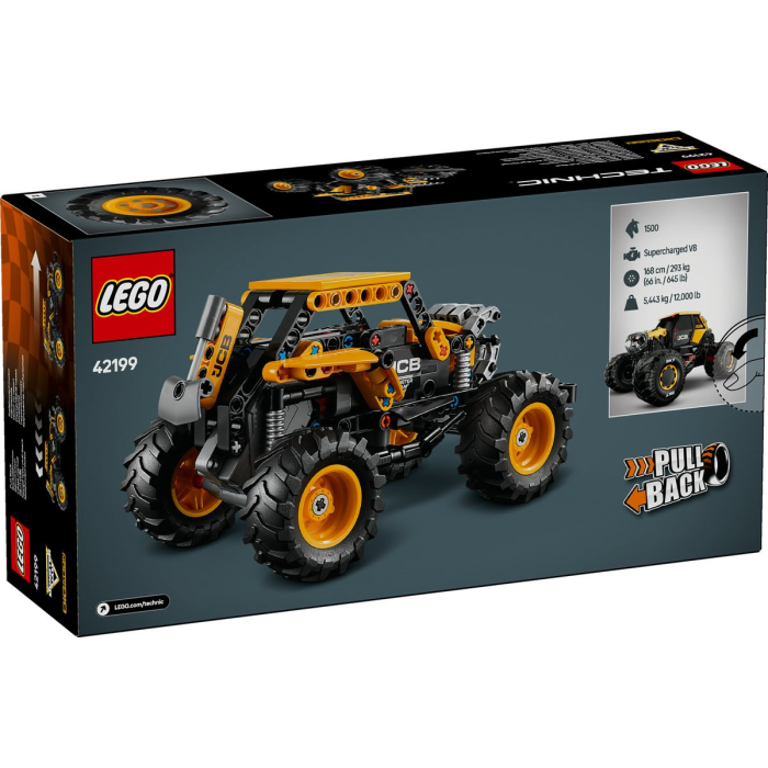 Lego Technic Monster Jam Digatron Pull-back 42199 cu mecanism de tracțiune - IoArtify.ro [8]