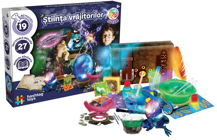 Set Stiinta Vrajitorilor cu experimente interactive pentru copii - IoArtify.ro [6]