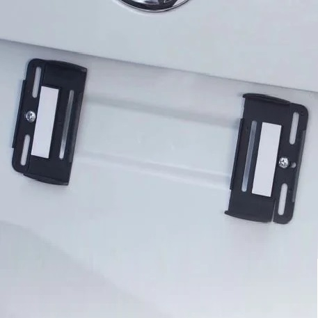 Set suporti placute inmatriculare INVIZIBILI 4 piese din plastic rezistent - IoArtify.ro [4]