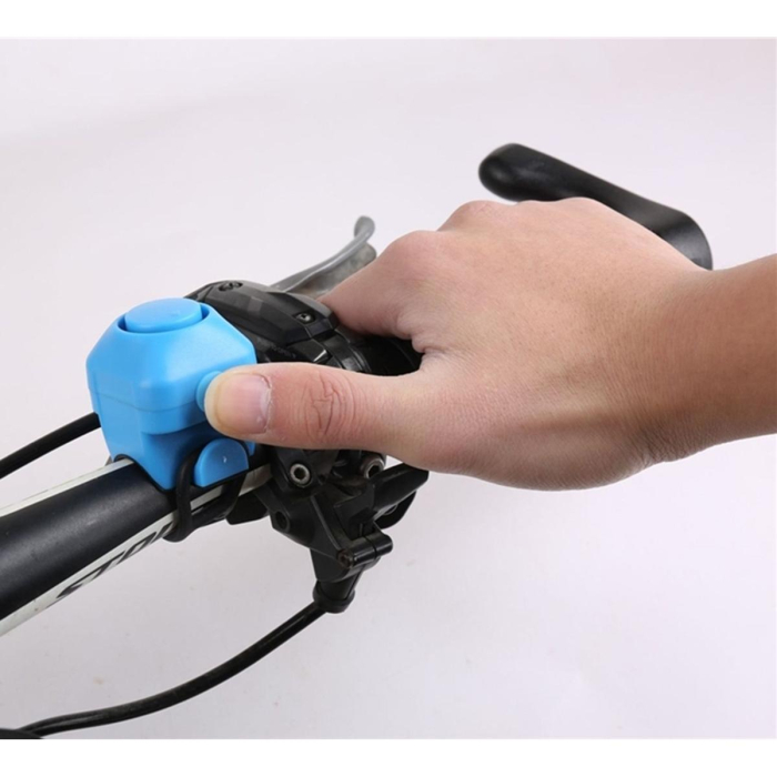 Sonerie electrică pentru biciclete, trotinete și scutere – montaj pe ghidon, rezistent la apă, culoare neagră [7]