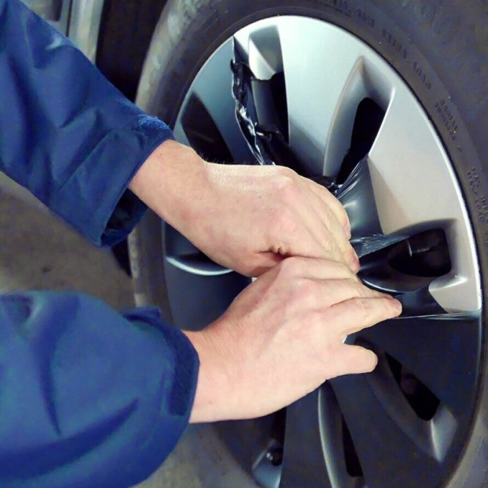 Spray Vopsea Cauciucata pentru Jante culoare Neagra 400ml cu uscare rapida – IoArtify.ro [3]