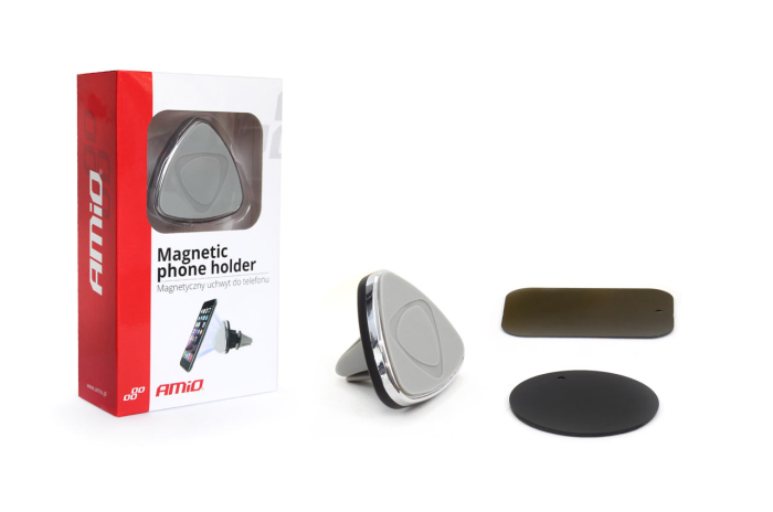 Suport auto pentru telefon magnetic HOLD-01 cu prindere magnetică puternică - IoArtify.ro [2]