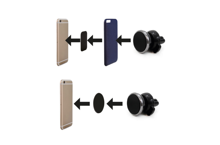 Suport auto pentru telefon magnetic HOLD-02 cu fixare pe aerisire - IoArtify.ro [5]