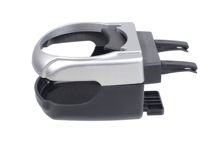 Suport auto universal pentru pahare montaj in grila de ventilatie culoare argintiu DH-04 cu prindere fixa – IoArtify.ro [4]