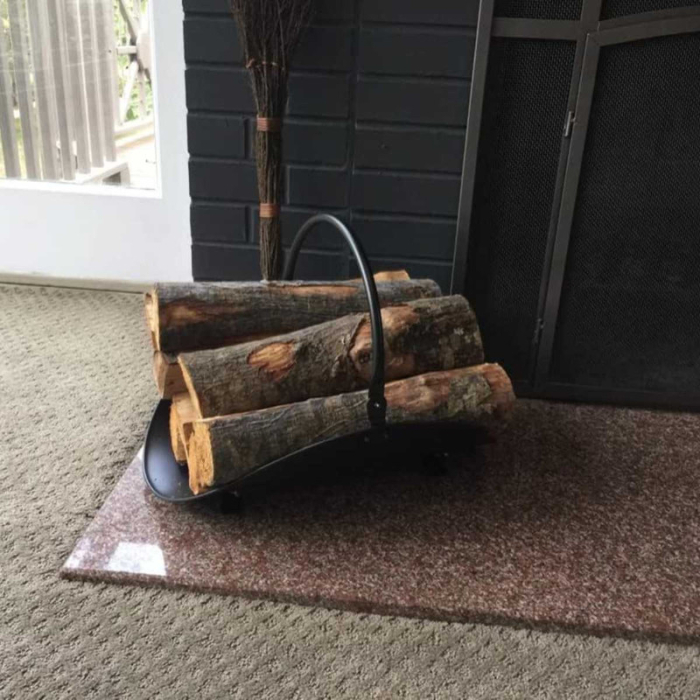 Suport de Depozitat Lemne Pentru Semineu Aliaj Forjat 48 cm Negru – IoArtify.ro [7]