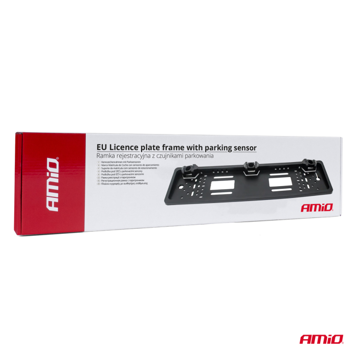 Suport numar inmatriculare cu 3 senzori de parcare si semnal acustic incorporat detectie la 1 metru – IoArtify.ro [7]