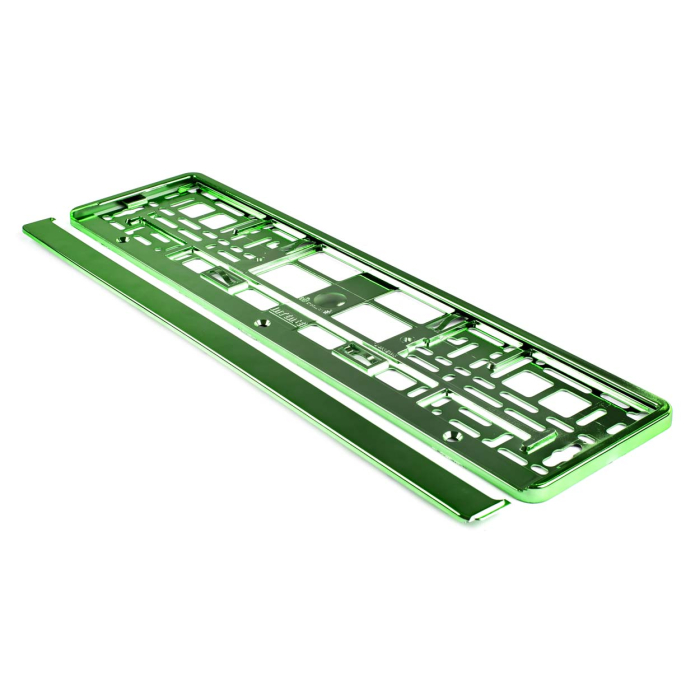 Suport numar inmatriculare din plastic calitate Premium culoare verde rezistent la intemperii – IoArtify.ro [3]