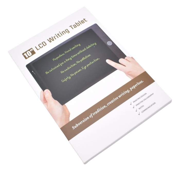 Tableta grafica cu display LCD pentru copii 10 inch Negru cu dimensiuni 25.5 x 17.5 x 0.9 cm – IoArtify.ro [4]