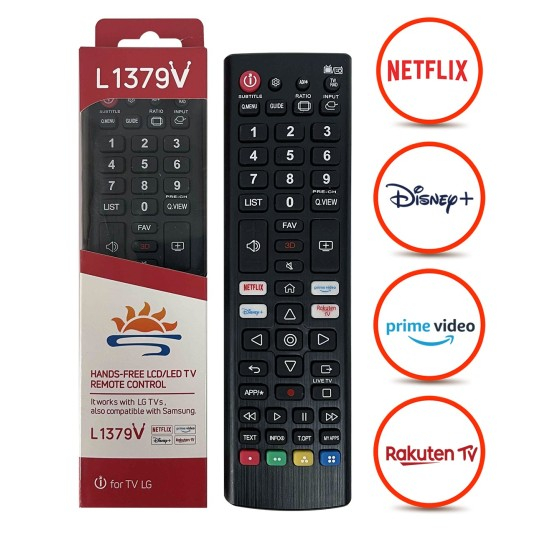 Telecomanda 1379V LG/Samsung Smart TV 4K + Baterii Incluse [3]