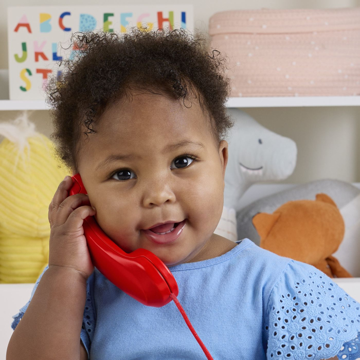 Fisher Price Telefon Interactiv Rosu cu sunete realiste si butoane tactile - IoArtify.ro [4]