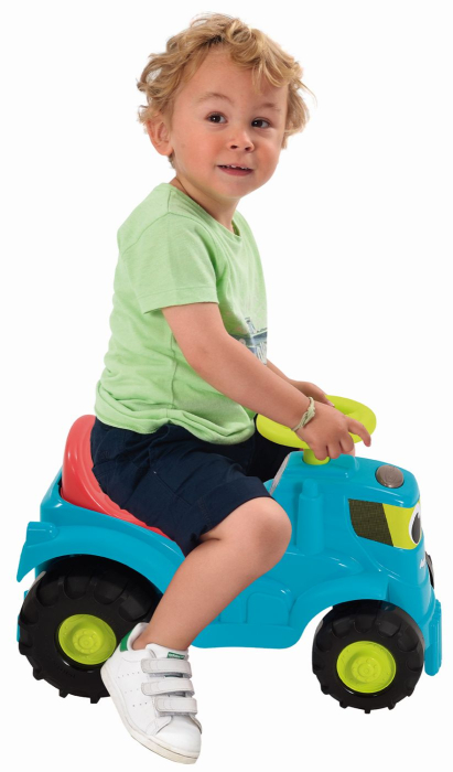 Ecoiffier Set Tractor Ride cu Remorca si Cositoare joc de constructie din plastic rezistent - IoArtify.ro [3]