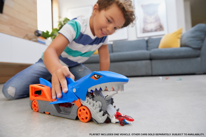 Hot Wheels Transportator Rechin cu Masinuta Inclusa transportor mobil cu roti - IoArtify.ro [3]