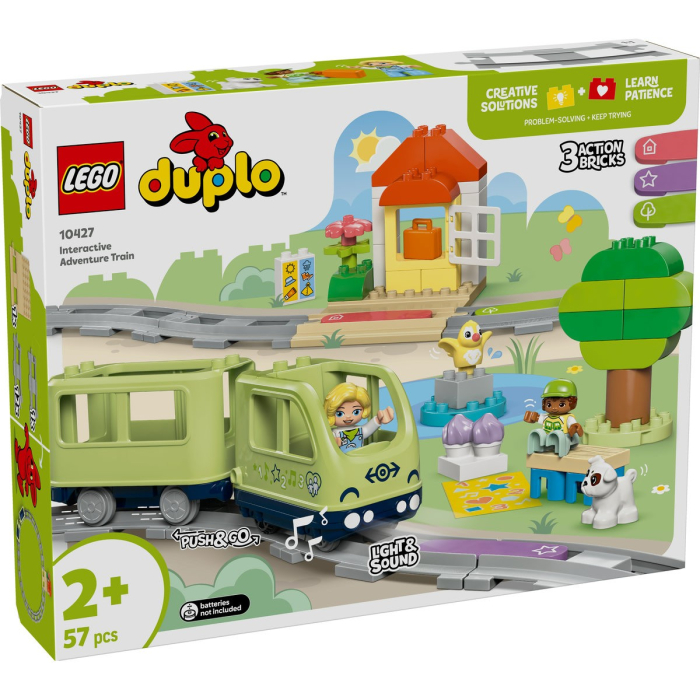 Lego Duplo Tren de Aventura Interactiv 10427 cu piese mari și sunete realiste - IoArtify.ro [2]