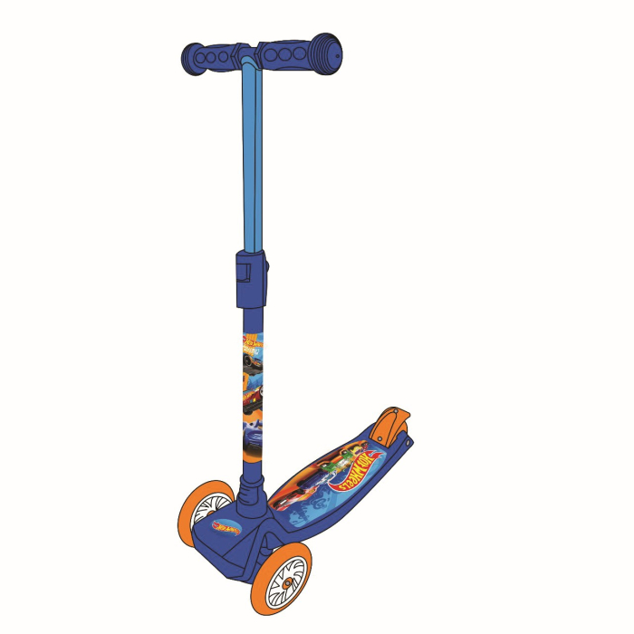 Trotineta cu 3 Roti Hot Wheels cu roți din poliuretan rezistent - IoArtify.ro [2]
