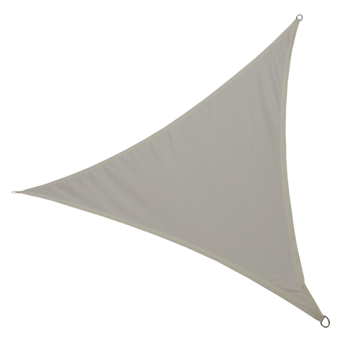 Umbrar de gradina triunghiular impermeabil culoare Gri dimensiune 3 x 3 x 3 m - IoArtify.ro [3]