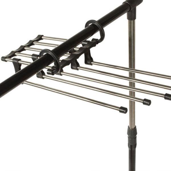 Umeras pliabil pentru 5 perechi de pantaloni suport metalic cromat cu capacitate mare – IoArtify.ro [4]