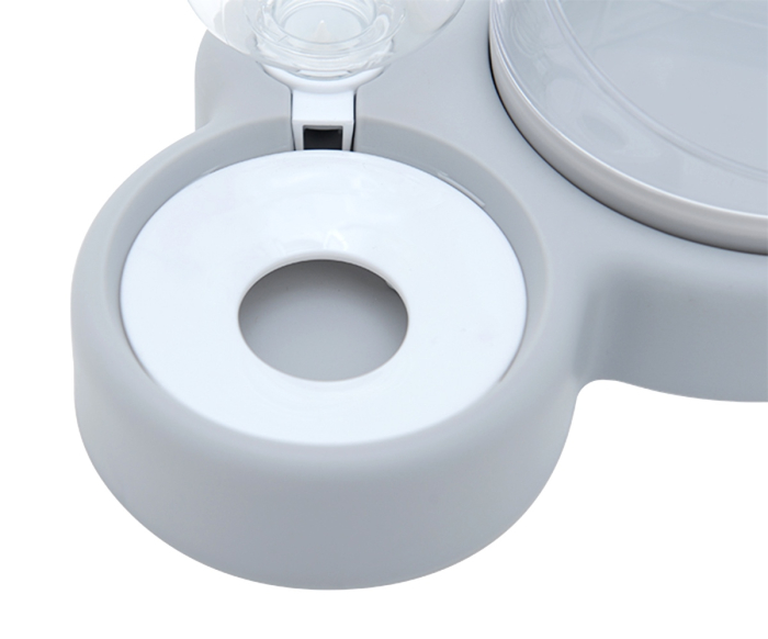 Vas Dublu Inclinat pentru hranire pisici cu Dispenser Apa AVX-AG684E capacitate 1.5 litri – IoArtify.ro [4]