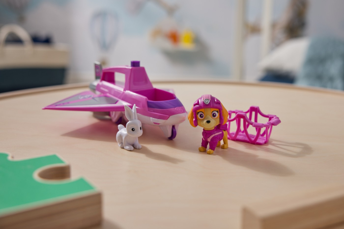 Patrula Catelusilor Vehicul de Salvare Aerian Skye cu lumini si sunete - IoArtify.ro [4]