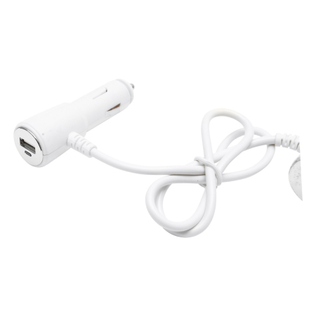 Adaptor bricheta auto tripla cu LED, USB 5V/2.1A, întrerupător individual, iluminat, compatibil 12/24V [4]