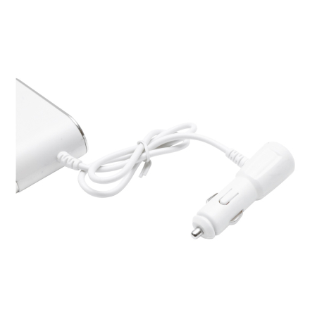 Adaptor bricheta auto tripla cu LED, USB 5V/2.1A, întrerupător individual, iluminat, compatibil 12/24V [3]