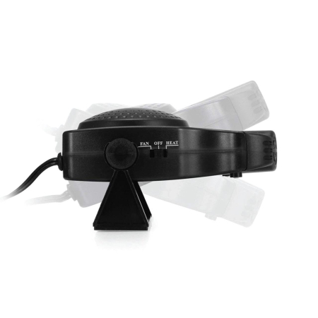 Aeroterma Auto 2in1 150W, Ventilație și Încălzire Rapidă pentru Geamuri, 12V, Compact și Eficient [2]