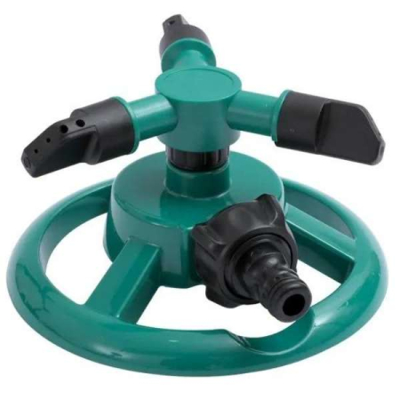 CASĂ, GRĂDINĂ & DIY - Aspersor Rotativ de Gradina cu 3 Brate Reglabile Rotire 360° - IoArtify.ro