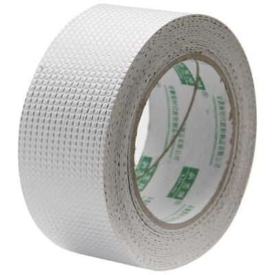 Benzi Izolatoare - Banda Autoadeziva din Aluminiu pentru Etansare si Izolare 48 mm x 22.5 m 150 Microni – IoArtify.ro