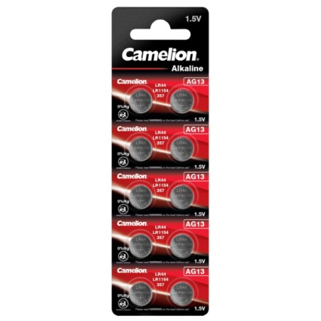 Alimentatoare - Baterii Camelion AG13 LR44 LR1154 357 blister 10 bucati