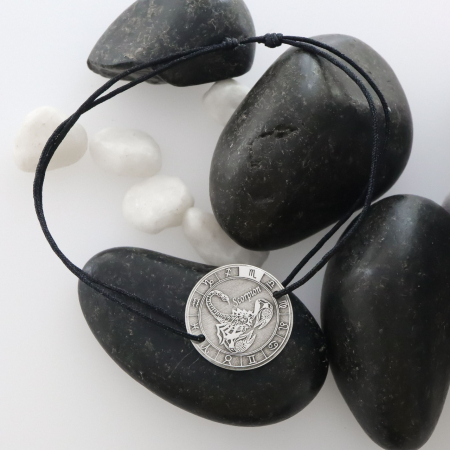 Brățară 3D Zodiac din Argint 925 cu Snur Ajustabil și Gravură Personalizată - Cadou Elegance [2]
