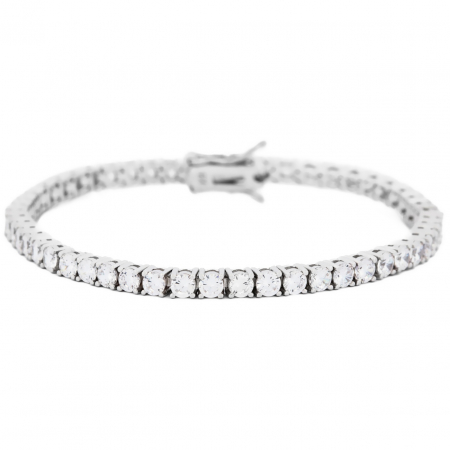 Bijuterii aur, argint, diamante, inox - Brățara Luna Shine Tennis din Argint 925 – Eleganță și Rafinament pentru Orice Ocazie