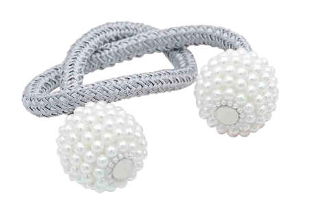 Bratara magnetica de prindere perdele draperii model PEARLS cu magnet puternic – IoArtify.ro [2]