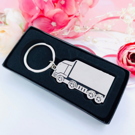 Breloc Inox TIR Personalizabil – Elegant, Durabil și Perfect Cadou pentru Orice Ocazie [4]