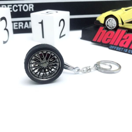 Breloc Metalic Auto Tuning, Jant și Disc de Frână – Design Autentic și Durabilitate Înaltă [5]