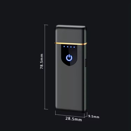 Bricheta Electrica Antivant in Cutie Incarcare USB cu Senzor Digital Indicator LED si Suport din Silicon Cauciucat Antiderapant si Lipicios 78.528.59.5 mm Negru – IoArtify.ro [8]