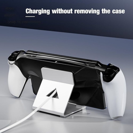 Protecție elegantă pentru Sony PlayStation Portal – Policarbonat, Anti-Zgarieturi & Anti-Shock, Transparentă [6]