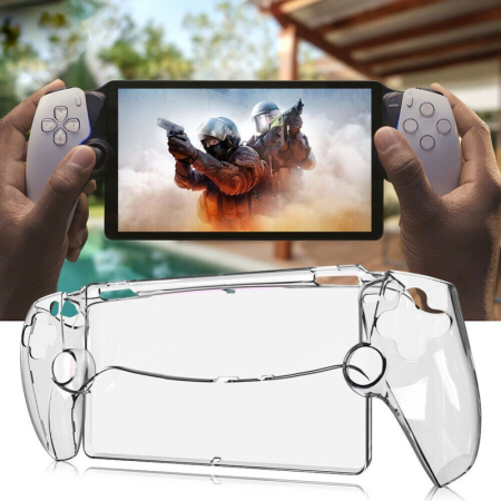 Protecție elegantă pentru Sony PlayStation Portal – Policarbonat, Anti-Zgarieturi & Anti-Shock, Transparentă [8]