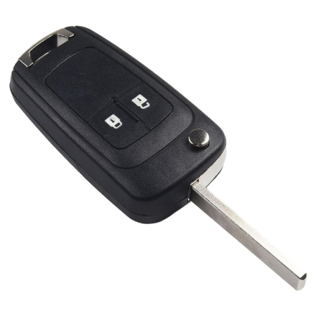 Închidere centralizată - Carcasa Telecomanda Auto cu 2 butoane si lamela inclusa compatibila Opel Insignia Astra Corsa Zafira cu lamela metalica - IoArtify.ro