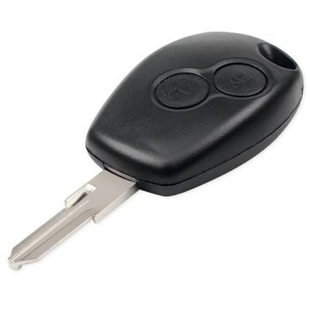 Închidere centralizată - Carcasa Telecomanda Auto cu 2 Butoane si Lamela Inclusa Compatibila Renault Trafic Clio Modus Master Vivaro Movano Twingo - IoArtify.ro