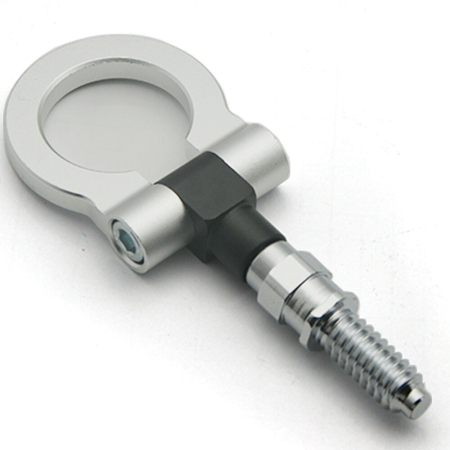 Cârlige remorcare - Carlig remorcare Racing Sport Gri Argintiu din otel rezistent la coroziune – IoArtify.ro