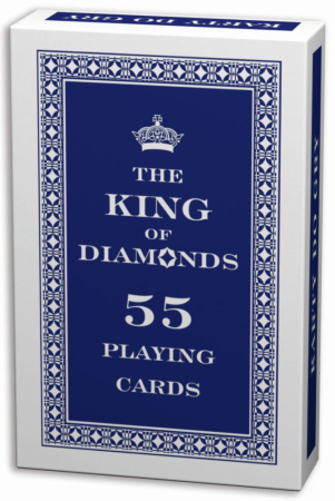 Jocuri si carti de joc - Carti de Joc 55 The King Of Diamonds set 55 piese carton rezistent - IoArtify.ro