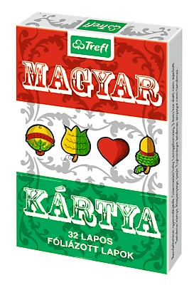 Jocuri si carti de joc - Carti de Joc Trefl Unguresti 32 Carti set standard carton rezistent - IoArtify.ro