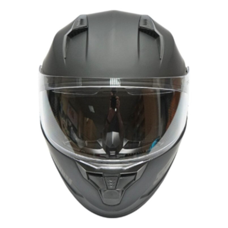 Casca moto integrala negru mat cu viziera transparenta si ochelari de soare marimea L model Arcane II cu sistem de ventilatie avansat – IoArtify.ro [2]