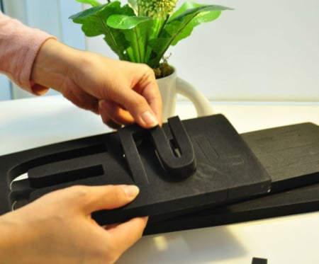 Ceas Mare de perete cu 12 cifre Argintii dimensiune reglabilă între 80 și 120 cm – IoArtify.ro [2]