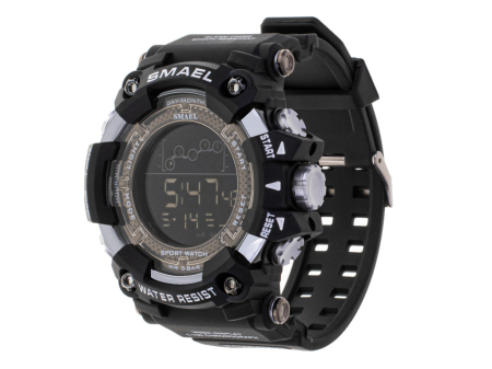 Ceas Militar pentru barbati SMAEL cu afisaj LED impermeabil culoare Negru – IoArtify.ro [1]