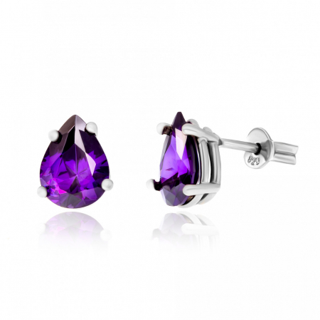 Bijuterii aur, argint, diamante, inox - Cercei din argint 925 1.39g – Eleganță și rafinament pentru ocazii speciale și cadouri ideale