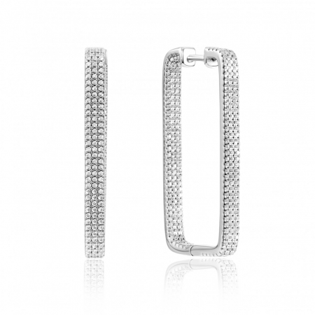 Bijuterii aur, argint, diamante, inox - Cercei din argint 925 11.25g