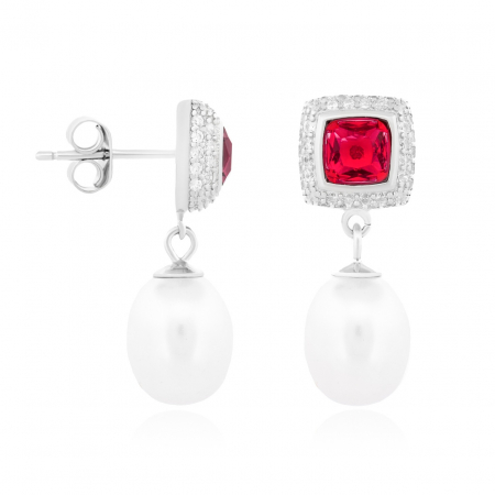 Cercei Timeless Pearl din Argint 925 – Eleganță Clasică și Strălucire Durabilă [2]